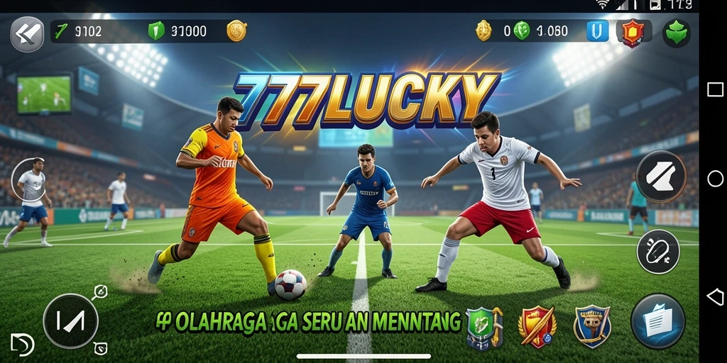Tampilan gameplay seru dan mendebarkan dari 777LUCKY.