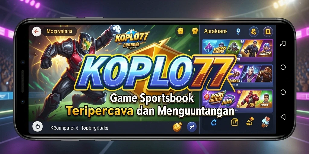 Tangkapan layar KOPLO77 menunjukkan fitur taruhan olahraga yang menarik.