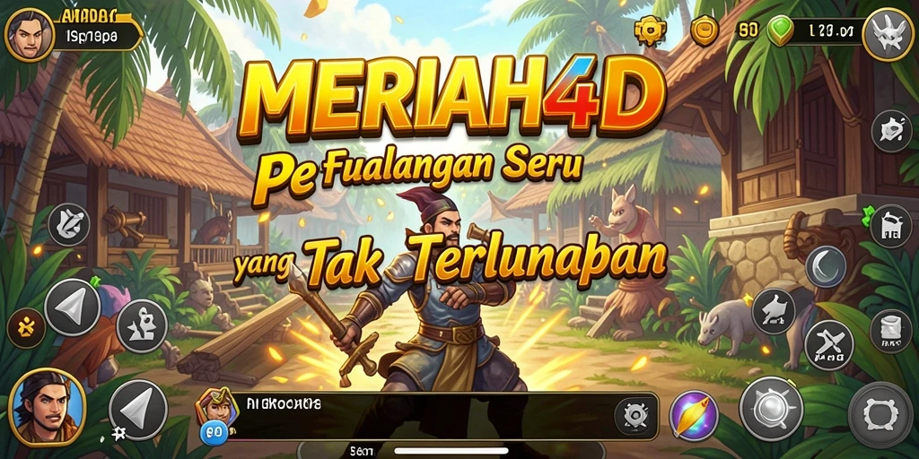 Screenshot gameplay petualangan seru dari MERIAH4D.