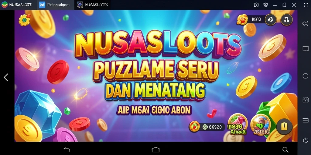 Screenshot gameplay NUSASLOTS yang menarik dan menantang.