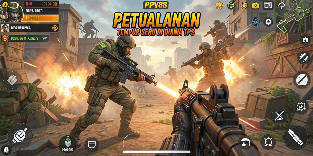 Tampilan gameplay PPV88 dengan grafis mengesankan dan aksi seru.
