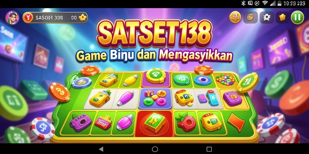 Screenshot menunjukkan gameplay seru dari SATSET138 Bingo.