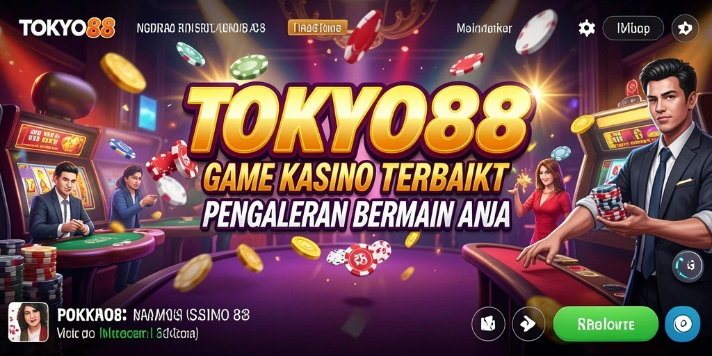 Tampilan gameplay <strong>TOKYO88</strong> yang memukau dan menegangkan.