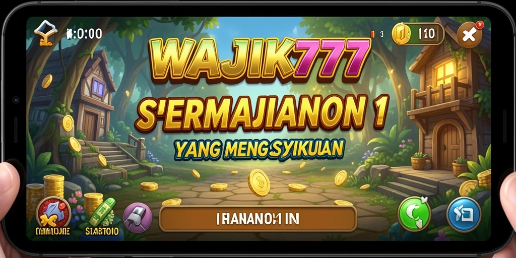 Tampilan gameplay WAJIK777 yang menarik dan interaktif.